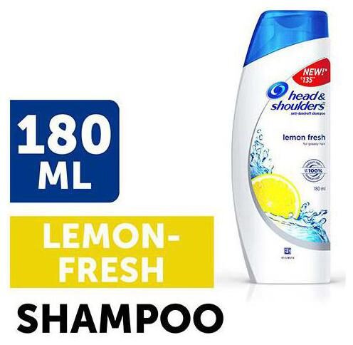 

Head Shoulder Antidandruff Shampoo Lemon Fresh 180 ml