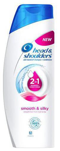 

Head Shoulders 2-In-1 Shampoo Conditioner - Smooth Silky 180 ml