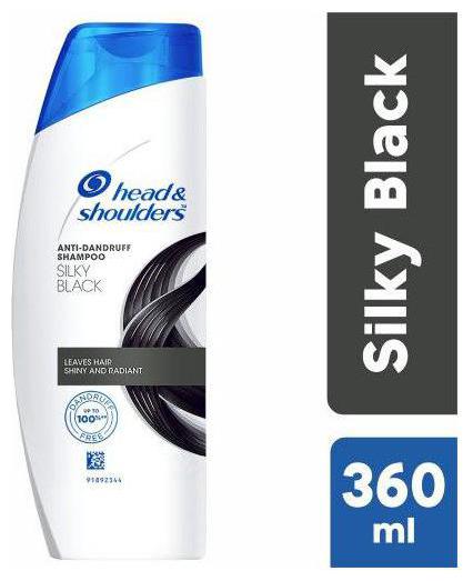 

Head Shoulder Anti-Dandruff Shampoo - Silky Black 360ml