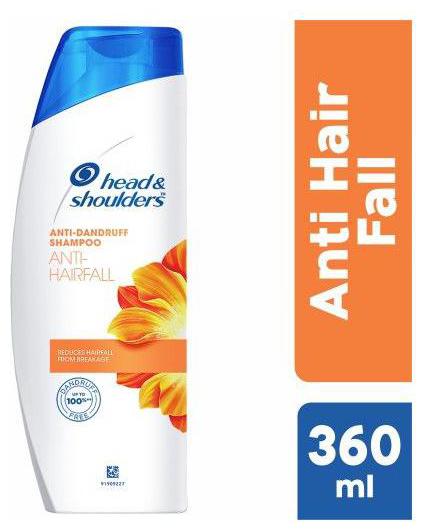 

Head Shoulder Anti-Dandruff Shampoo - Anti Hairfall 360 ml