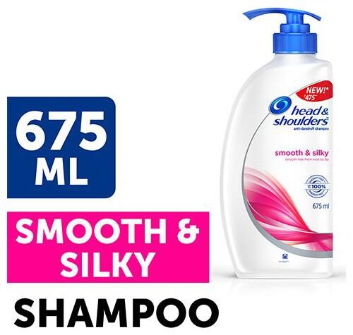 

Head Shoulder Antidandruff Shampoo Smooth Silky 675 ml