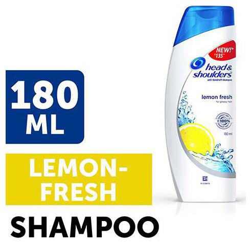

Head Shoulder Antidandruff Shampoo Lemon Fresh 180 ml