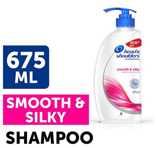

Head Shoulder Antidandruff Shampoo Smooth Silky 675 ml