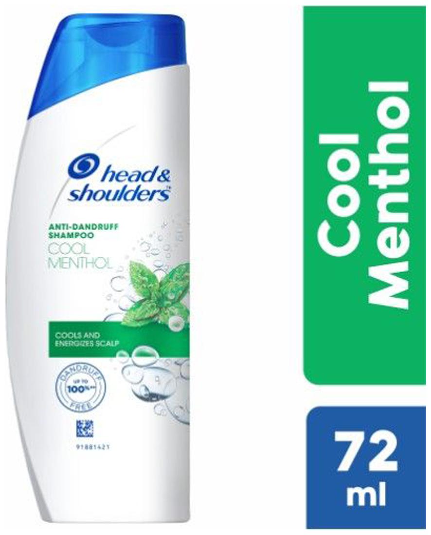 

Head Shoulder Shampoo Anti Dandruff Cool Menthol 72 ml