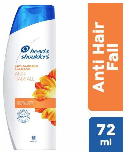 

Head Shoulder Anti-Dandruff Shampoo - Anti Hairfall 72 ml