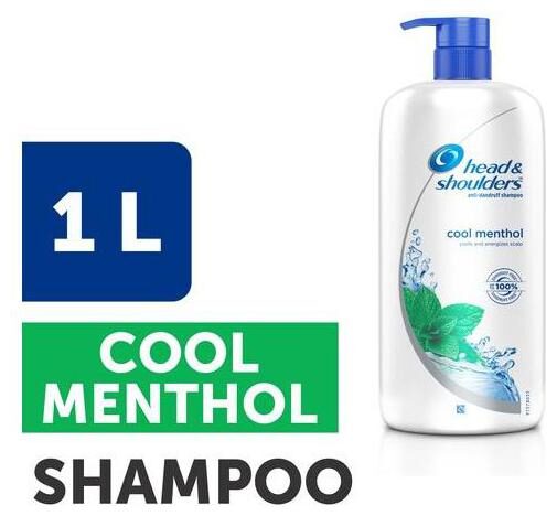 

Head Shoulders Shampoo - Cool Menthol 1L