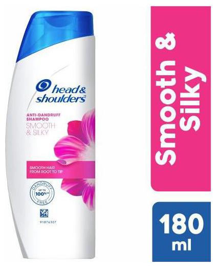 

Head Shoulder Anti-Dandruff Shampoo - Smooth Silky 180ml