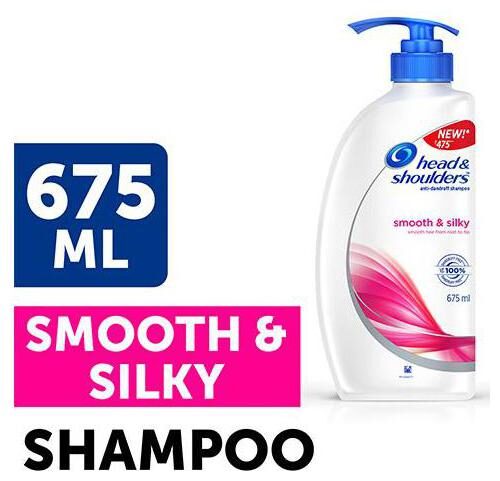 

Head Shoulder Antidandruff Shampoo Smooth Silky 675 ml