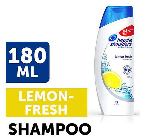 

Head Shoulder Antidandruff Shampoo Lemon Fresh 180 ml