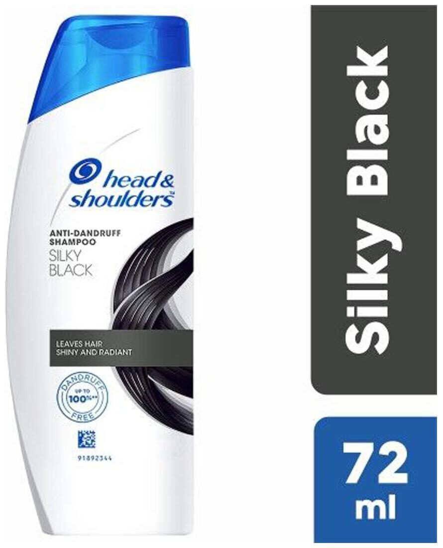 

Head Shoulder Anti-Dandruff Shampoo Silky Black 72 ml