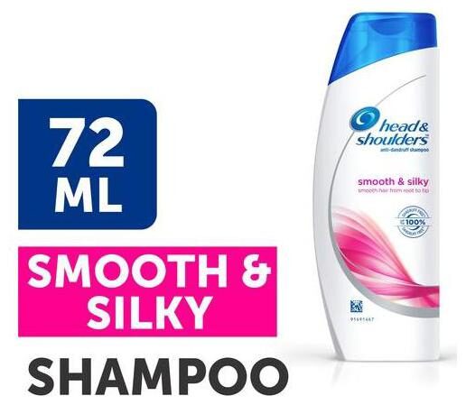 

Head Shoulder Antidandruff Shampoo Smooth Silky 72 ml