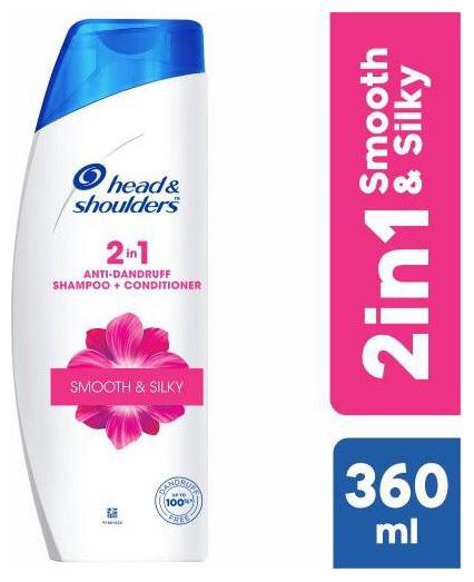 

Head shoulders 2-in-1 Shampoo Conditioner - Smooth Silky 360ml