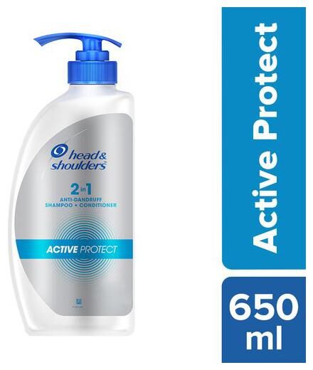 

Head shoulders 2-in-1 Active Protect Shampoo 650 ml