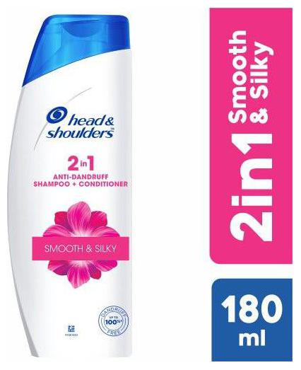 

Head shoulders 2-in-1 Shampoo Conditioner - Smooth Silky 180ml