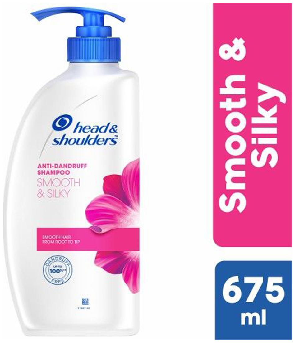 

Head Shoulder Anti-Dandruff Shampoo Smooth Silky 675 ml