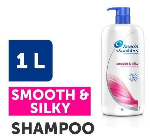 

Head Shoulders Shampoo - Smooth Silky 1L
