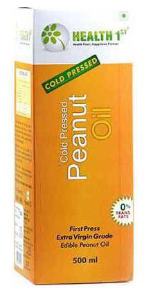 

Health-1st Cold Pressed Peanut Oil 500 ml