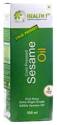 

Health-1st Cold Pressed Sesame Oil 500 ml