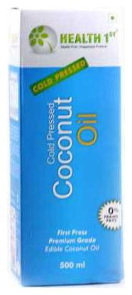 

Health 1st Cold Pressed - Coconut Oil 500 ml