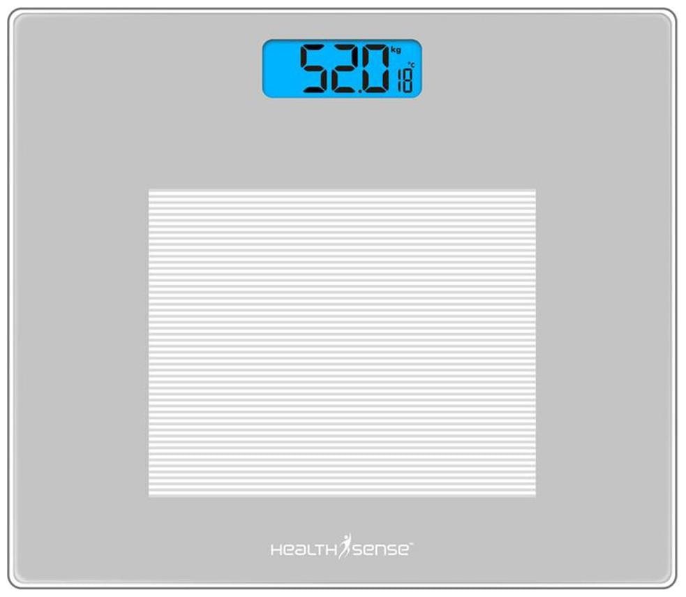 

Health Sense Ps115 Dura-Glass Digital Personal Weighing Scale Grey Pack Of 1