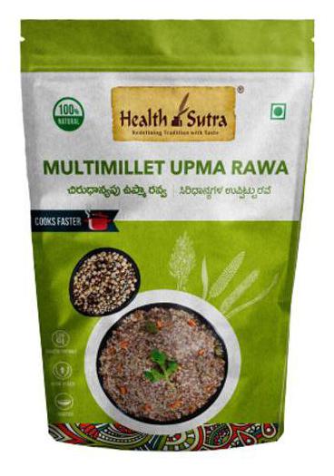 

Health Sutra Millet Rawa (Jowar Bajra Ragi) Pre-Cooked Roasted 500 g