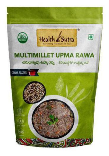 

Health Sutra Millet Rawa (Jowar Bajra Ragi) Pre-Cooked Roasted 500 g