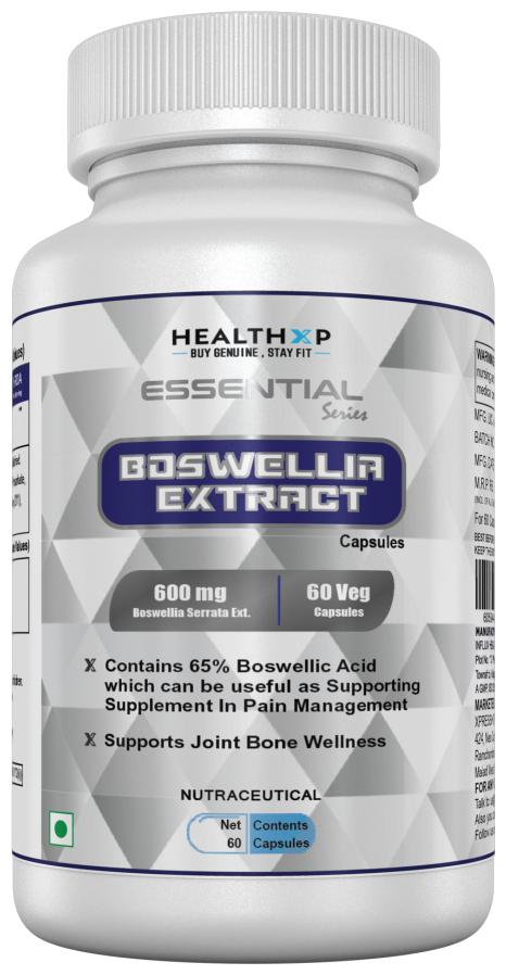 

HealthXP Essential Series Boswellia Extract 600 mg 60 Capsules
