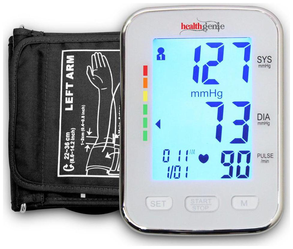 

Healthgenie Digital Upper Arm Blood Pressure Monitor (Bp Monitor) Bpm04Bl