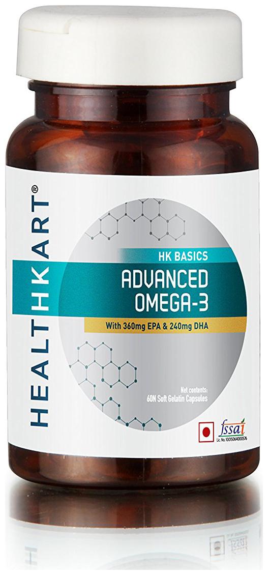 

HealthKart Advanced Omega-3 60 Capsules