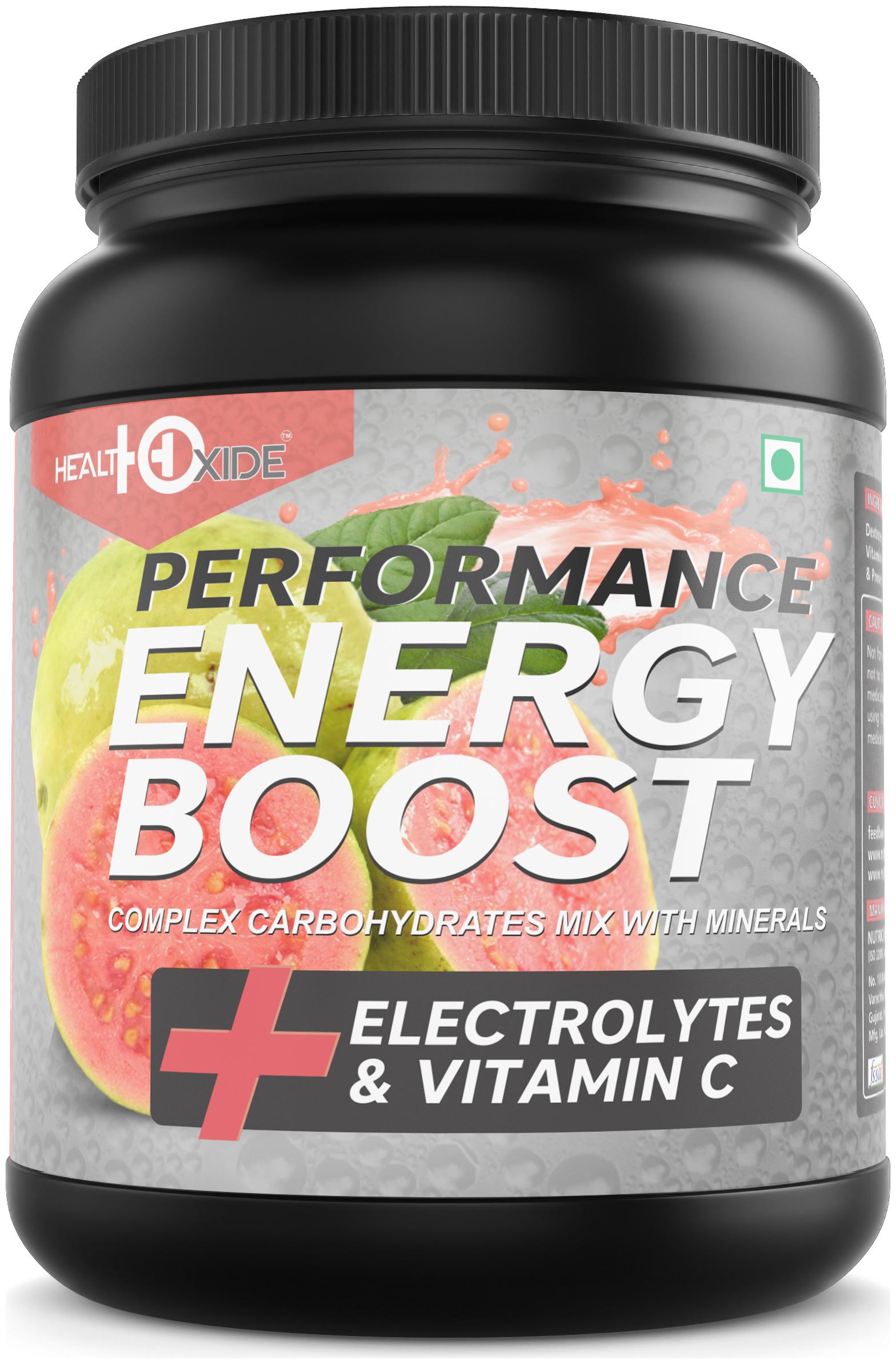 

HEALTHOXIDE Energy Boost Extra Power Energy Drink (Guvava ) 1 kg