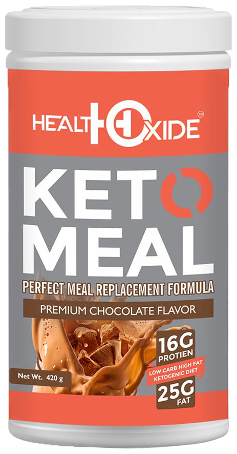 

HealthOxide Ketogenic Diet Perfect Meal Replacement Shakes for Good Health 420 g (Chocolate)