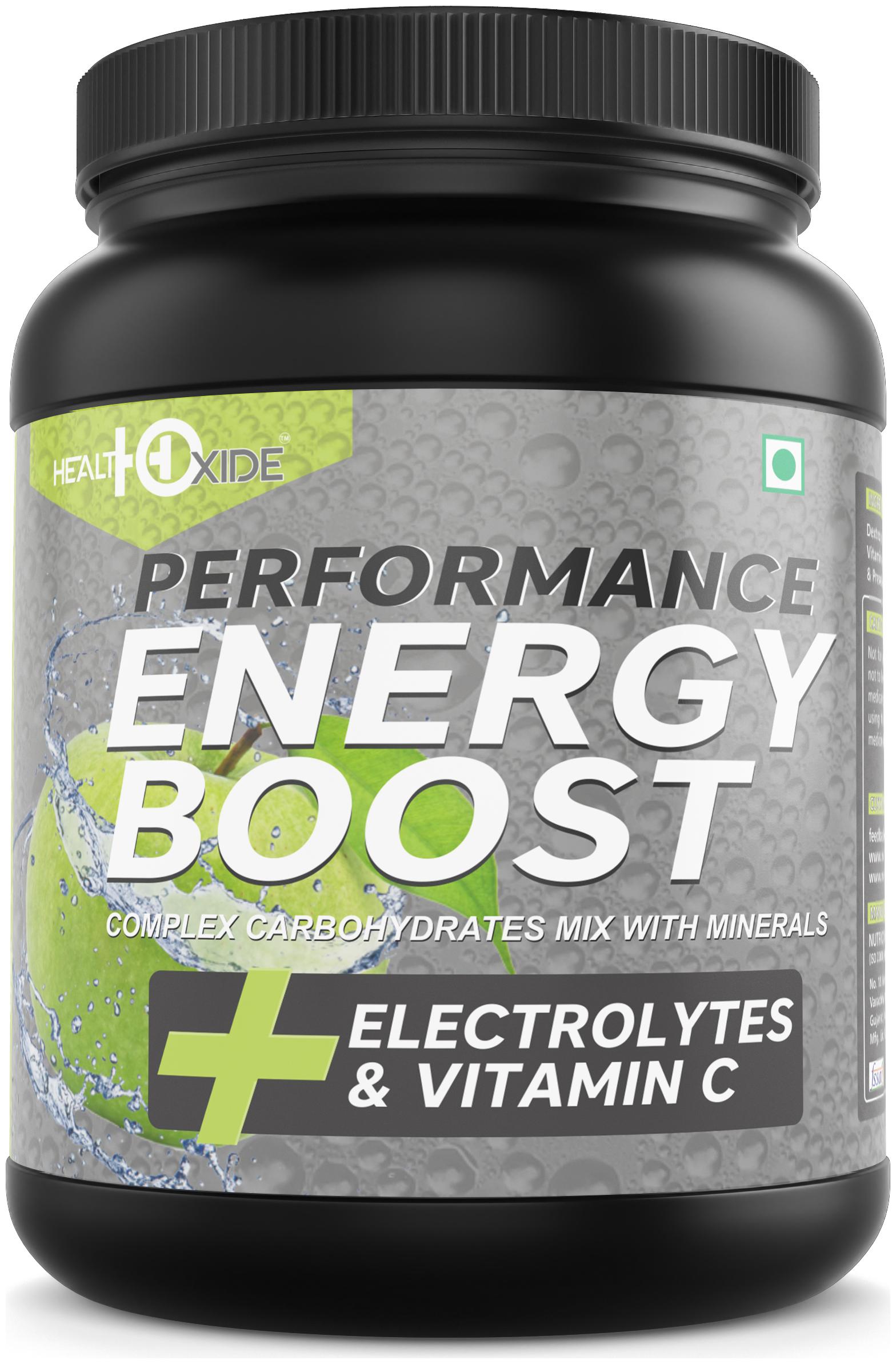 

HEALTHOXIDE Energy Boost Extra Power Energy Drink (Green Apple ) 1 kg