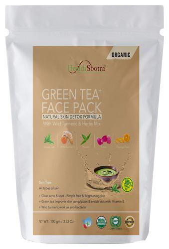 

Healthsootra Face Pack - Green Tea 100 g