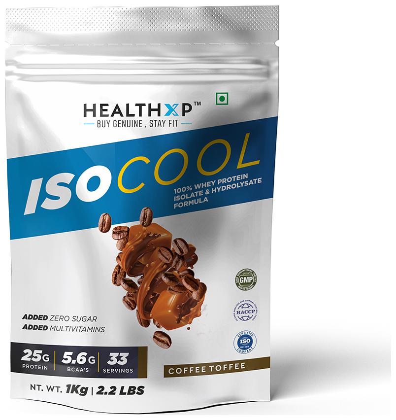 

HealthXP Essential Series Iso cool Coffee Toffee 1 kg (Pack Of 1)