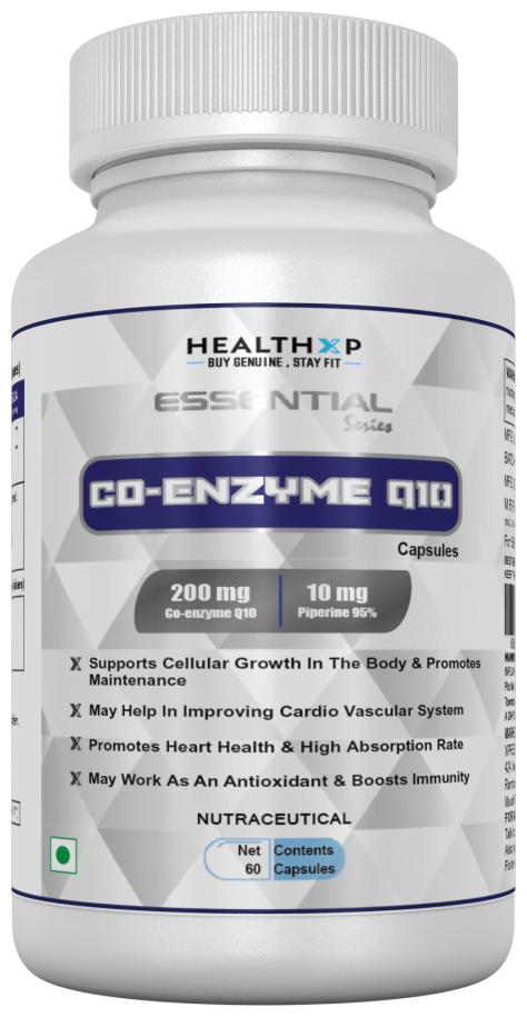 

Healthxp Essential Series Co-Enzyme Q10 200Mg 60 Capsules