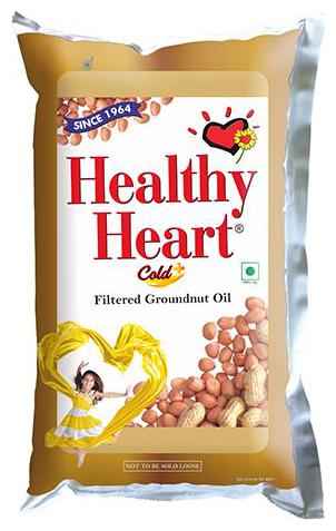 

Healthy Heart Oil - Groundnut Cold Filtered 1 L