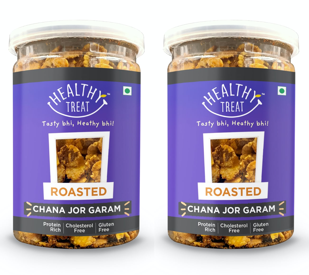 

Healthy Treat Roasted Chana Jor 200 g( Pack of 2)