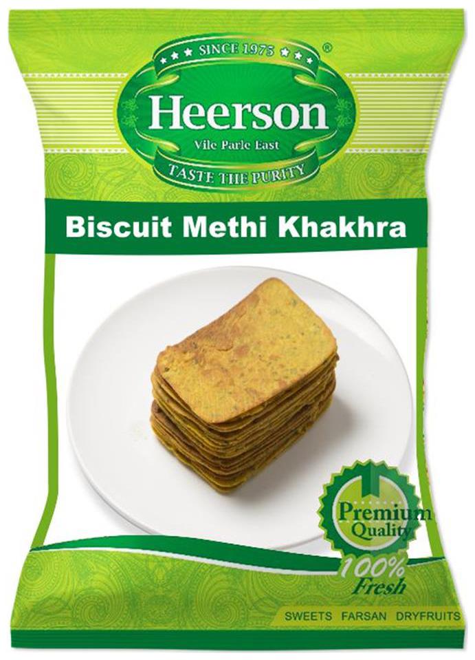 

Heerson Biscuit Methi Khakhra 200g X 2 Packs