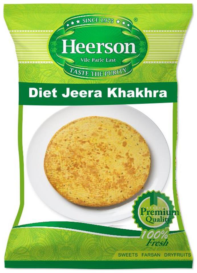 

Heerson Diet Jeera Khakhra 200g X 2 Packs