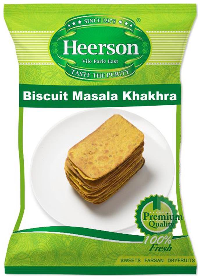 

Heerson s Biscuit Masala Khakhra 200g X 2 Packs
