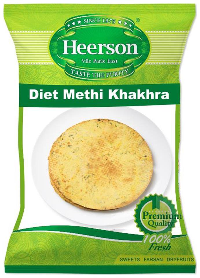 

Heerson s Diet Methi Khakhra 200g X 2 Packs