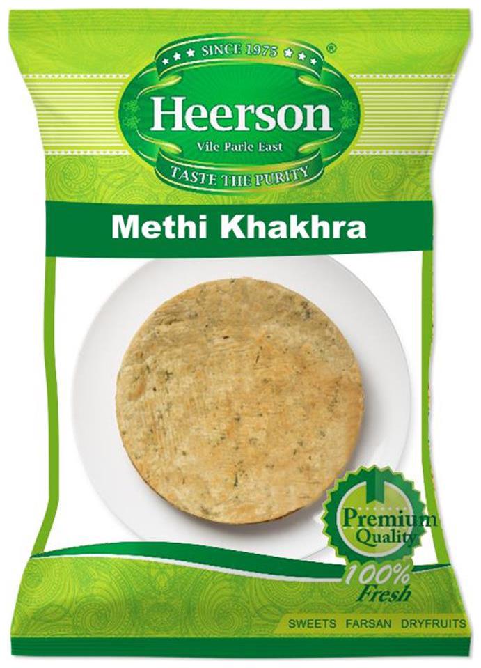 

Heerson s Methi Khakhra 200g X 2 Packs