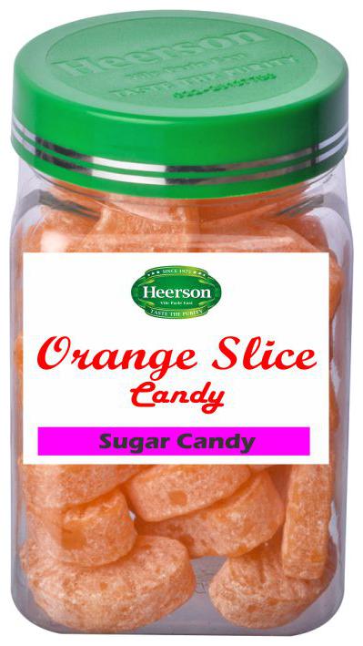 

Heerson s Orange Slice Sugar Candy(100g each) Pack of 2
