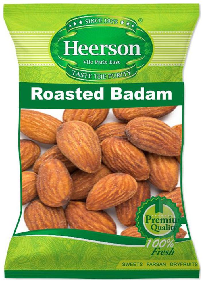 

Heerson S Rosted Salted Badam 250 g Pack Of 1