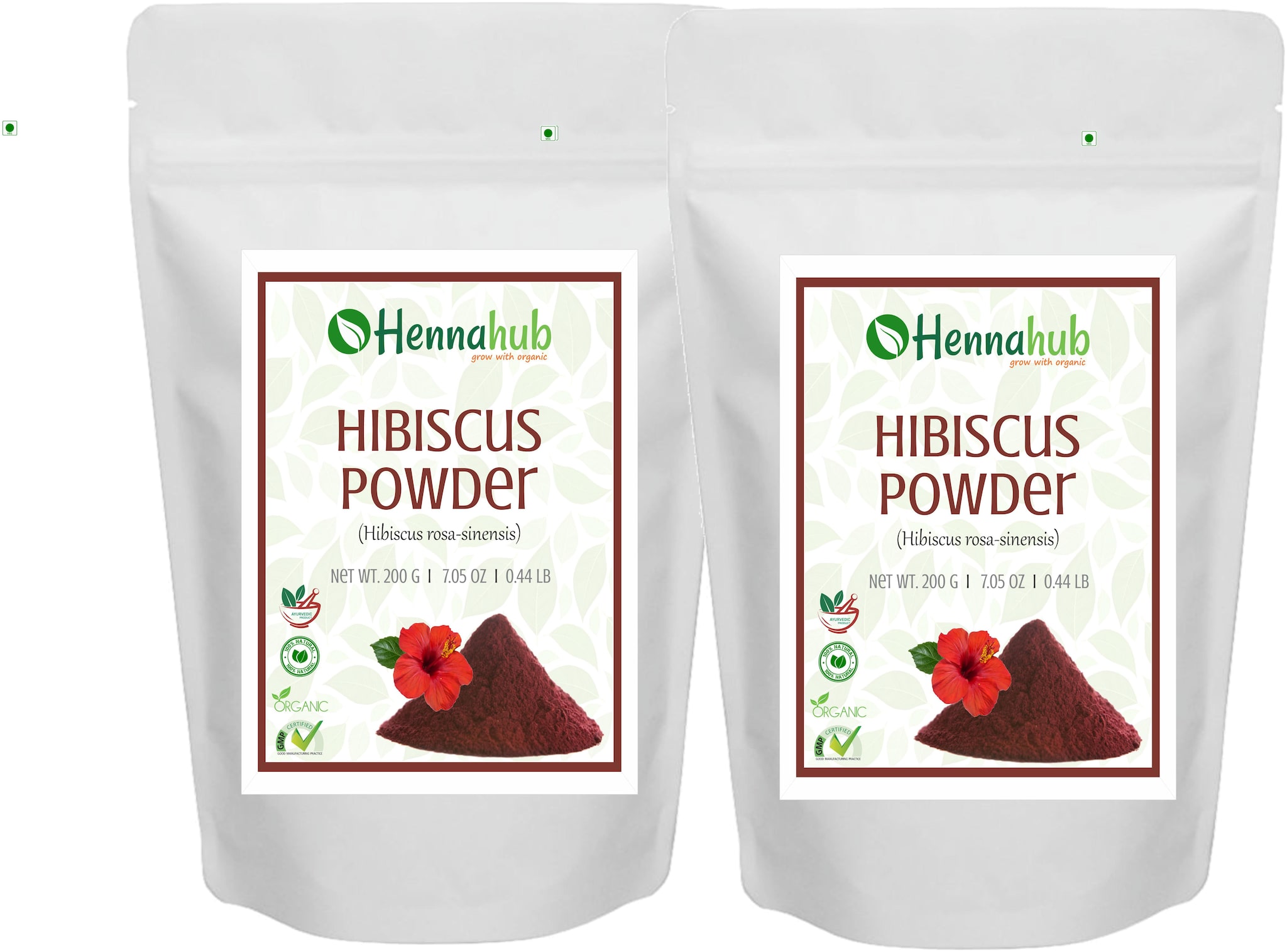

Hennahun Hibiscus Powder For Hair And Face Care 200g (Pack Of 2)