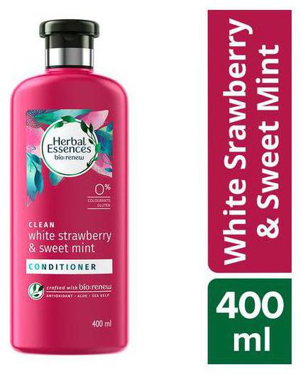 

Herbal Essence Bio Renew White Strawberry Sweet Mint Conditioner 400 ml