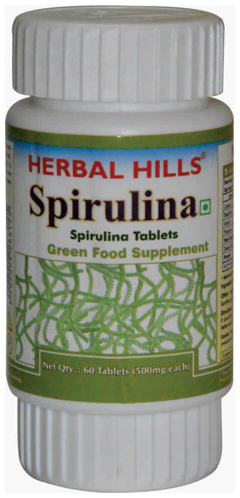 

Herbal Hills Spirulina 60 Tablets