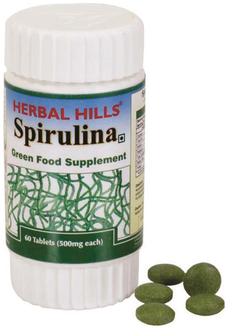 

Herbal Hills Spirulina 60 Tablets