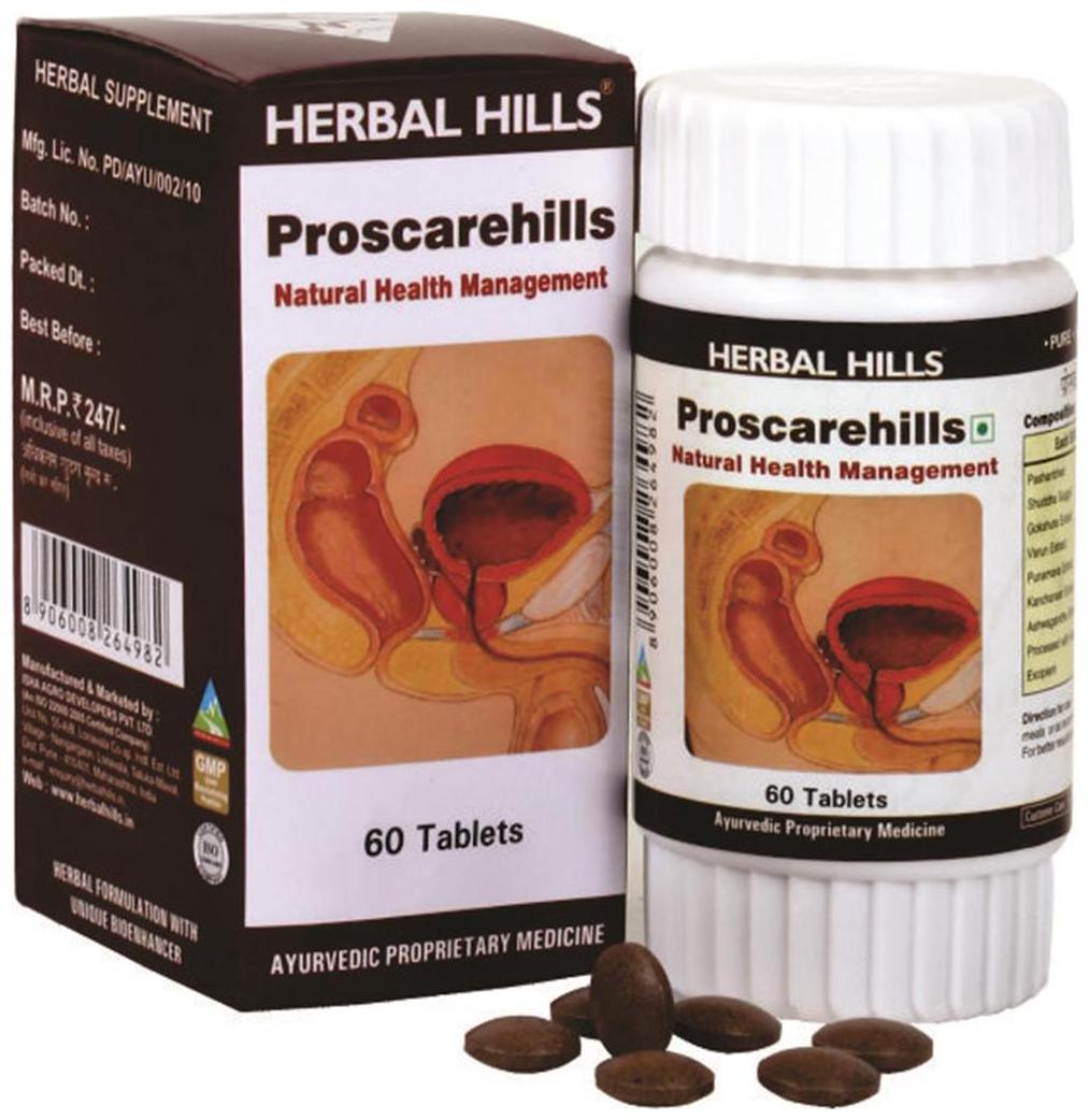 

Herbal Hills Proscarehills 60 Tablets