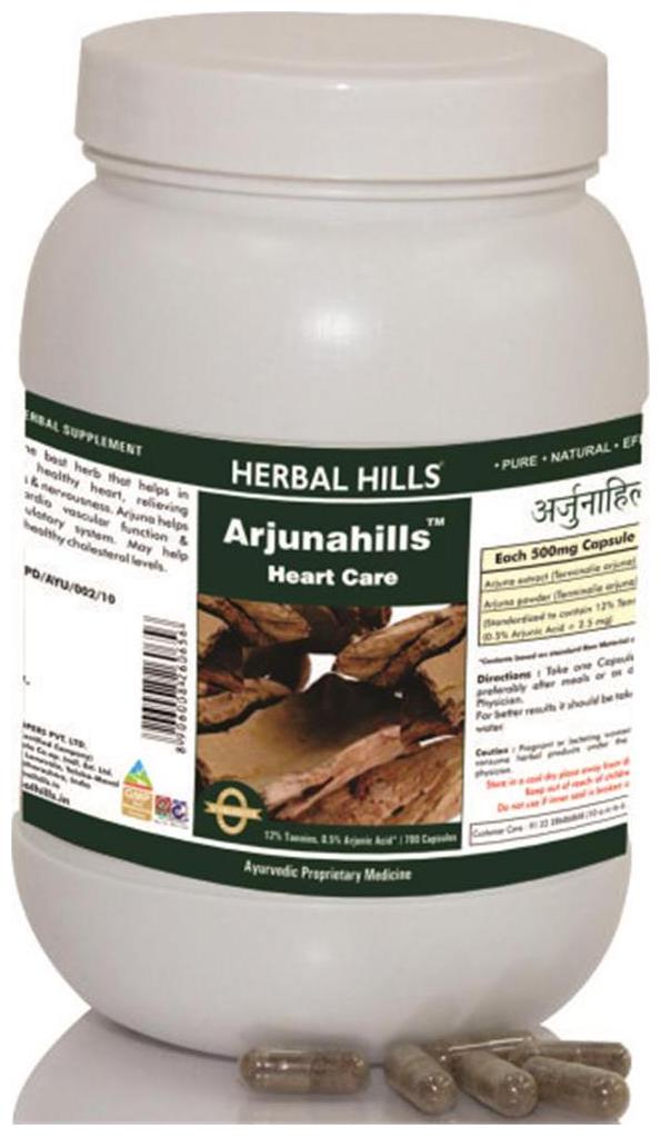 

Herbal Hills Arjunahills - Value Pack 700 Capsule